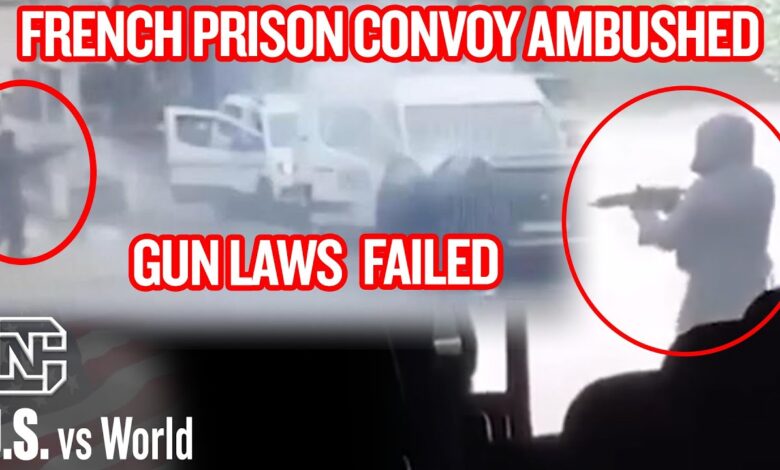 Men With Machine Guns Ambush Prison Convoy Killing Two Officers In Gun Controlled France