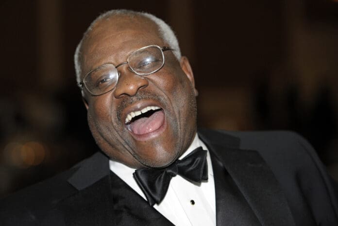 Clarence Thomas laugh