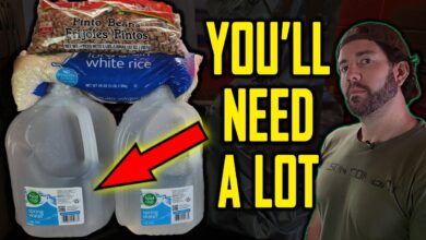 You NEED More Water Than You Think for Your Rice and Beans Storage!