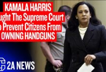 Kamala Harris Fought The Supreme Court To Prevent Citizens From Owning Handguns