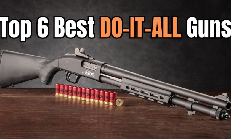 Top 6 Best DO-IT-ALL Guns for Survival & Preppers