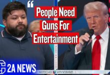 Trump Tells Parents Of School Shooting Victims We Need More Guns For Entertainment