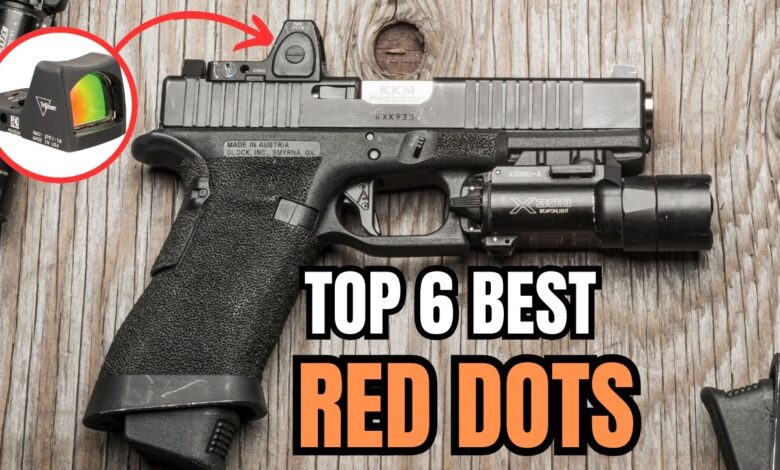 6 Best Red Dots Sights In 2024 For Handguns And Rifles