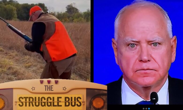 Watch: Tim Walz’s Shotgun Fumble During Pheasant Hunt – Does This Inspire Confidence?