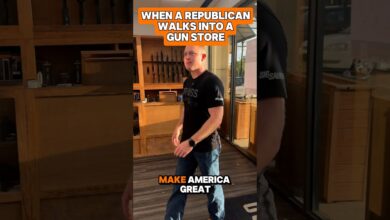 When a Republican walks into a gun store.