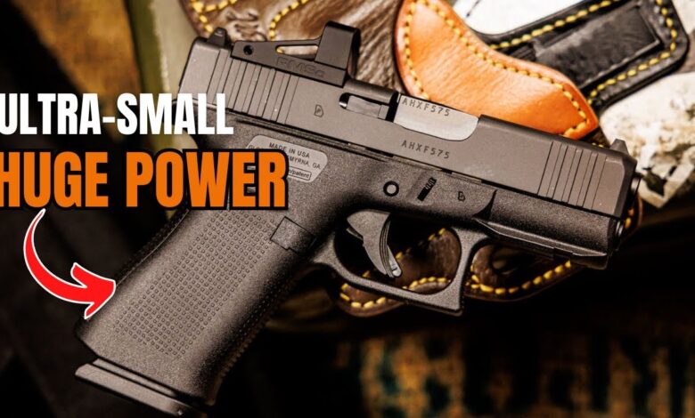 The TOP 5 Smallest but DEADLIEST Guns For Home Defense!