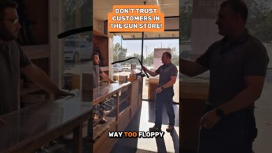 Don’t trust customers in the gun store!