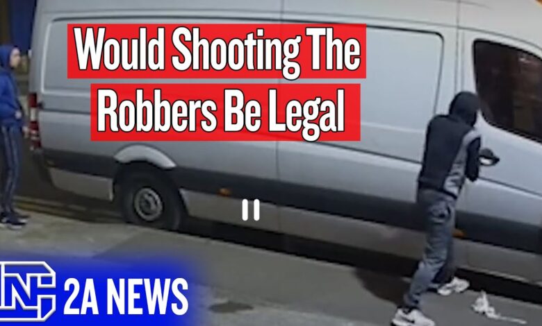 Would Shooting The Robbers Be Legal, British Band Robbed Minutes After Landing In California