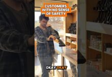 Customers with no sense of safety.