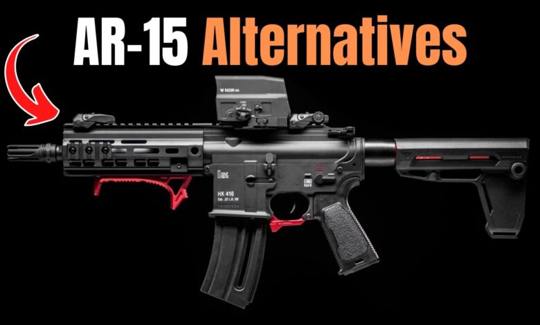 5 Awesome Alternatives To Your AR-15s – Rifles That Shoot Well!