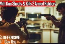 Kid With Gun Shoots & Kills 2 Armed Robbers During Home Invasion