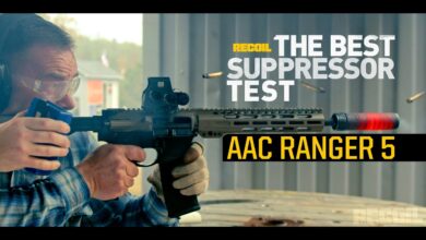 AAC Ranger 5 – RECOIL's The Best Suppressor Test | 5.56 NATO