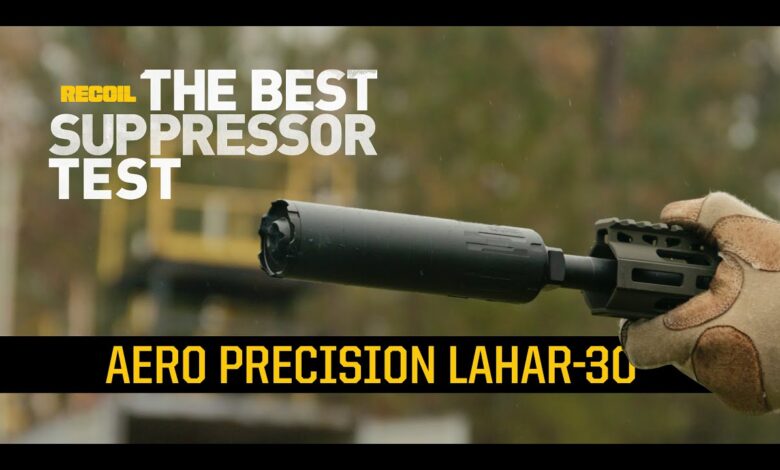 Aero Precision Lahar 30 – RECOIL's The Best Suppressor Test | 5.56 NATO