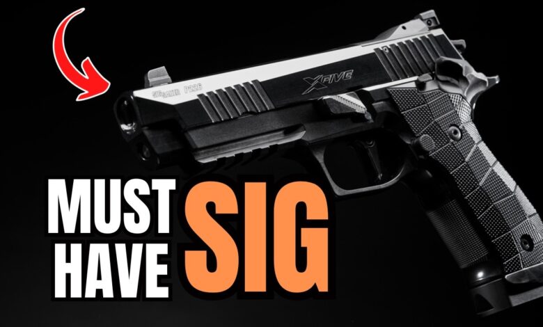 Top 4 SIG Sauer Guns You MUST Check Out in 2025!