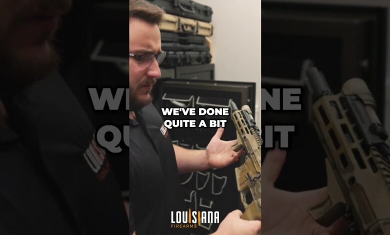 Sneak Peek into our Gunsmithing Room!