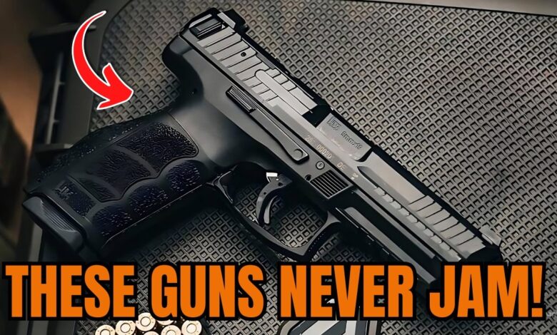 Top 5 Guns That Simply Never Jam – 1500 Rounds Fired