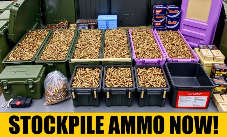 WW3 PREPPER ALERT: These 5 Ammo Types Will Be GOLD When SHTF!