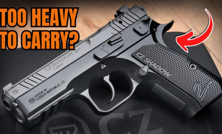 Is The New CZ Shadow 2 Carry Too Heavy For Carry?
