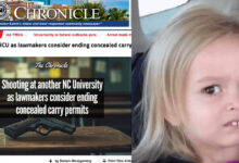 Shooting at ECSU Unrelated to Constitutional Carry Debate, Yet Media Ties the Two
