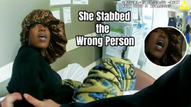 Woman Caught Cheating & Goes Insane on Her Boyfriend With a Knife