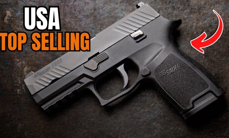 5 Fastest Selling Handguns Here In U.S (As Of March 2025)