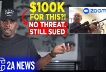 Pro 2A councilman  Sued for 100k after showing AR15 during zoom meeting.
