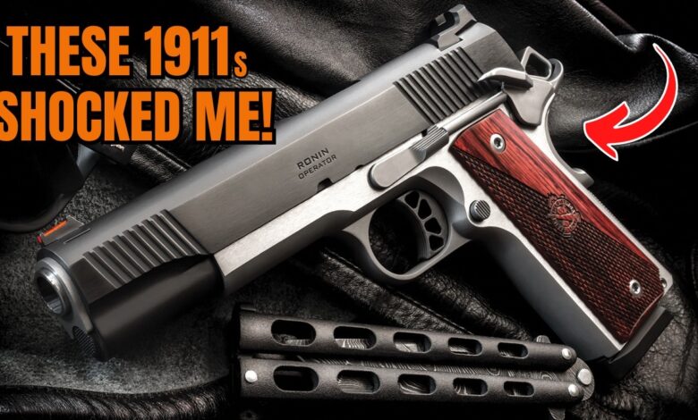 5 Best Affordable 1911s of 2025 (For Your Budget)