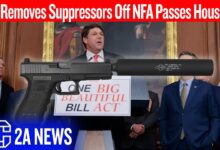 Bill Removes Suppressors Off NFA Passes House | One Big Beautiful Bill