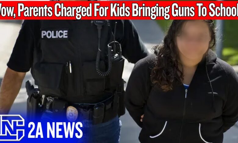 Should Parents Be Jailed For Their Kids Bringing Guns To School?