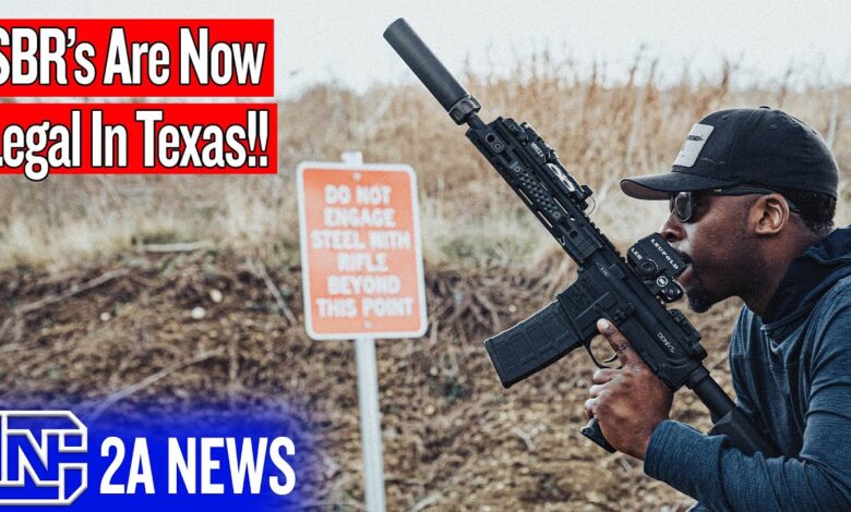 Wow! Texas Just Made Short Barrel Rifles Legal!