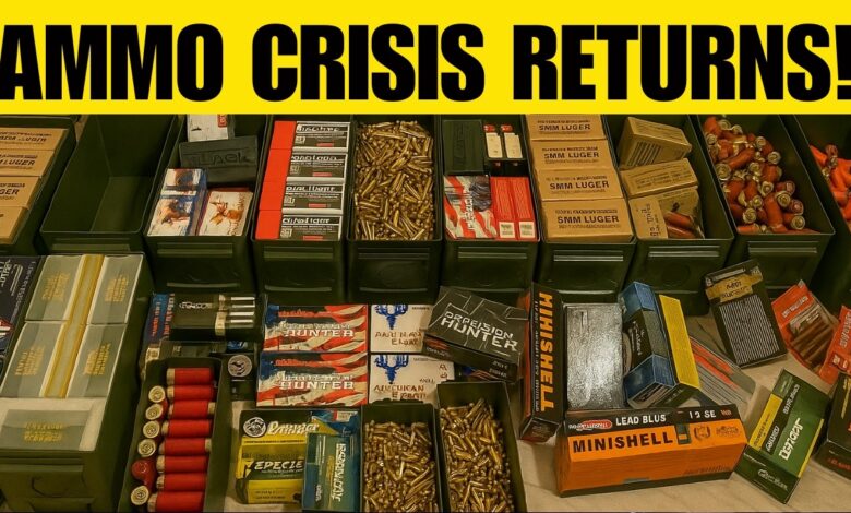 Ammo Crisis 2025? These Caliber Are Disappearing Fast – Act Before It's Too Late