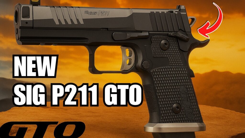 New SIG P211 GTO Revealed: 23 Rounds, Built Like a Tank!
