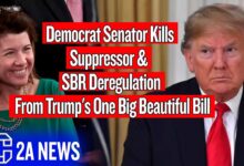 Democrat Senator Just Destroyed Suppressors & SBR Deregulation From Trump's One Big Beautiful Bill