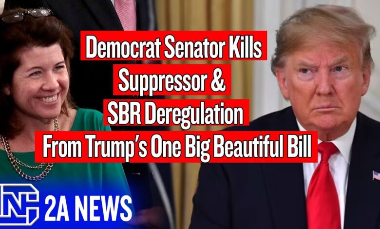 Democrat Senator Just Destroyed Suppressors & SBR Deregulation From Trump's One Big Beautiful Bill