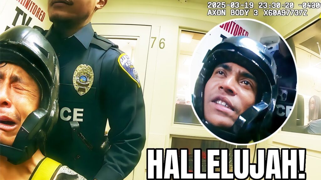 Fake Thug Has a Racist Meltdown Then Cries Like a Baby After Cuffs Are Slapped On