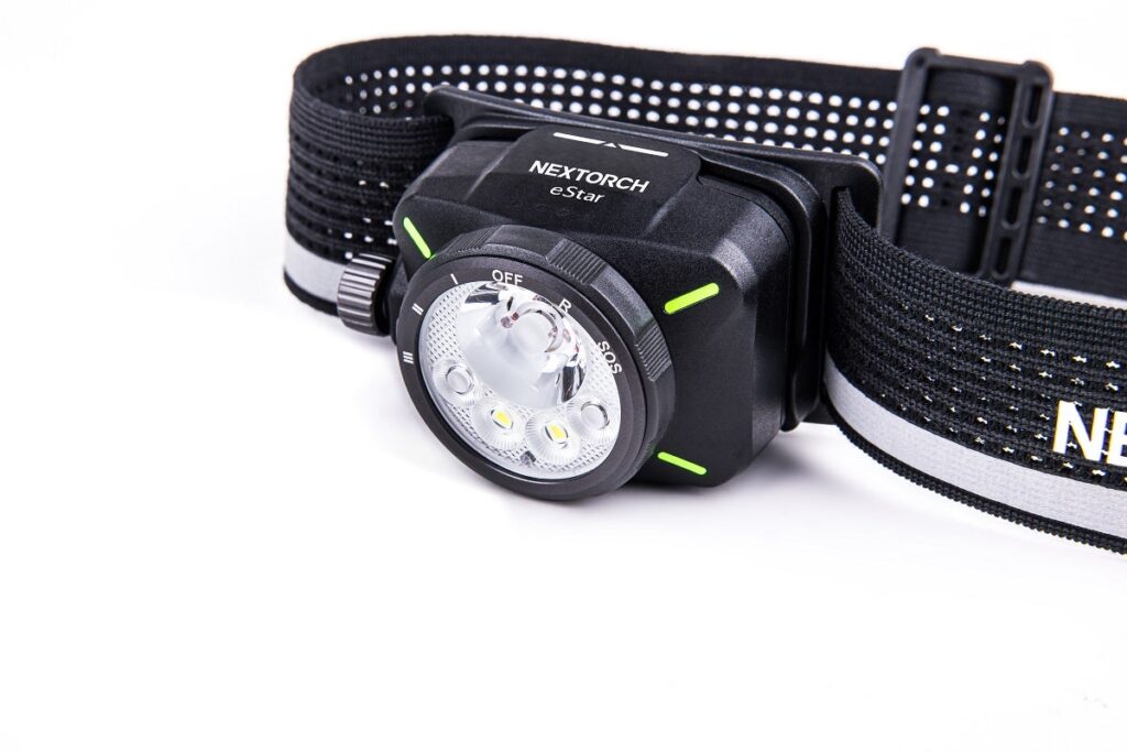NEXTORCH eStar Headlamp Packs 1,300 Lumens for 