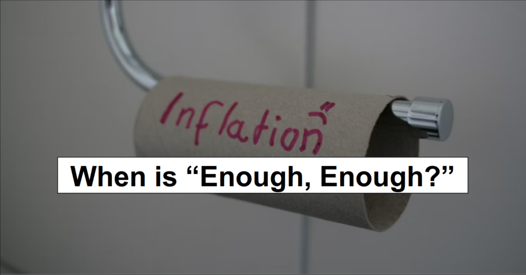 40 Trillion, And Growing. When Is “Enough, Enough?” 40 Trillion, And Growing. When Is “Enough, Enough?”