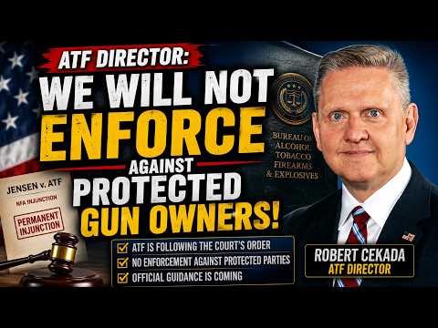 ATF Director: We WILL NOT Enforce Against Protected Gun Owners ATF Director: We WILL NOT Enforce Against Protected Gun Owners